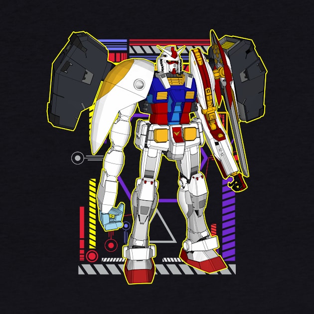 RX-78 Gundam by gblackid